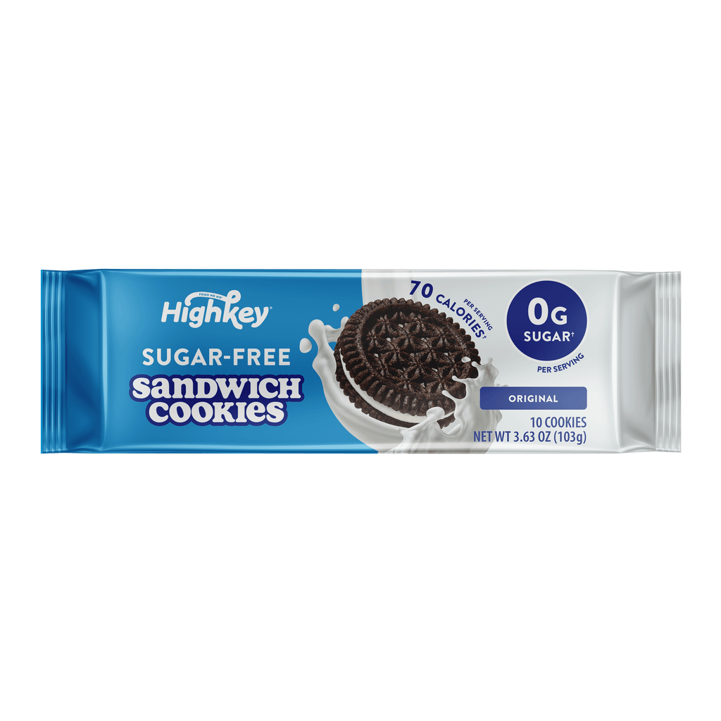 Sugar Free Sandwich Cookies – HighKey