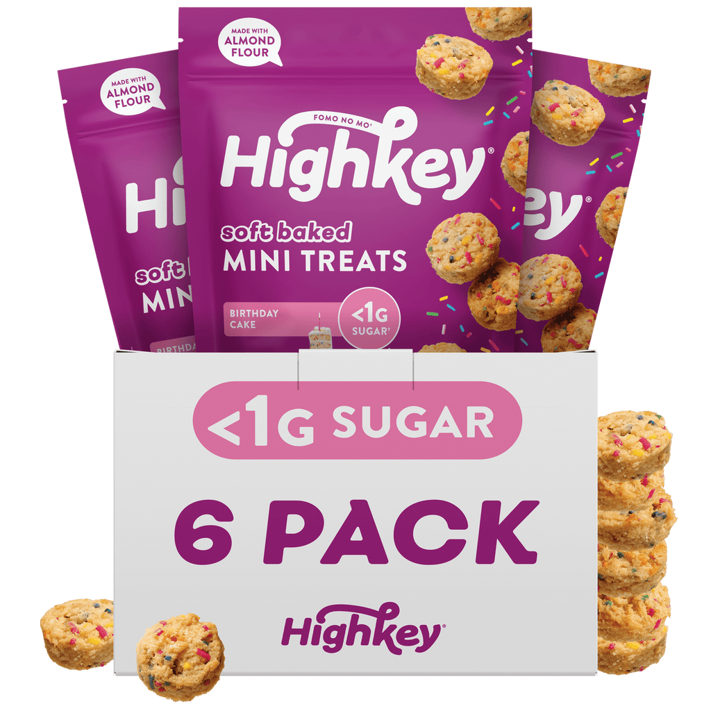 Mini Treats: Birthday Cake (6 pack) – HighKey