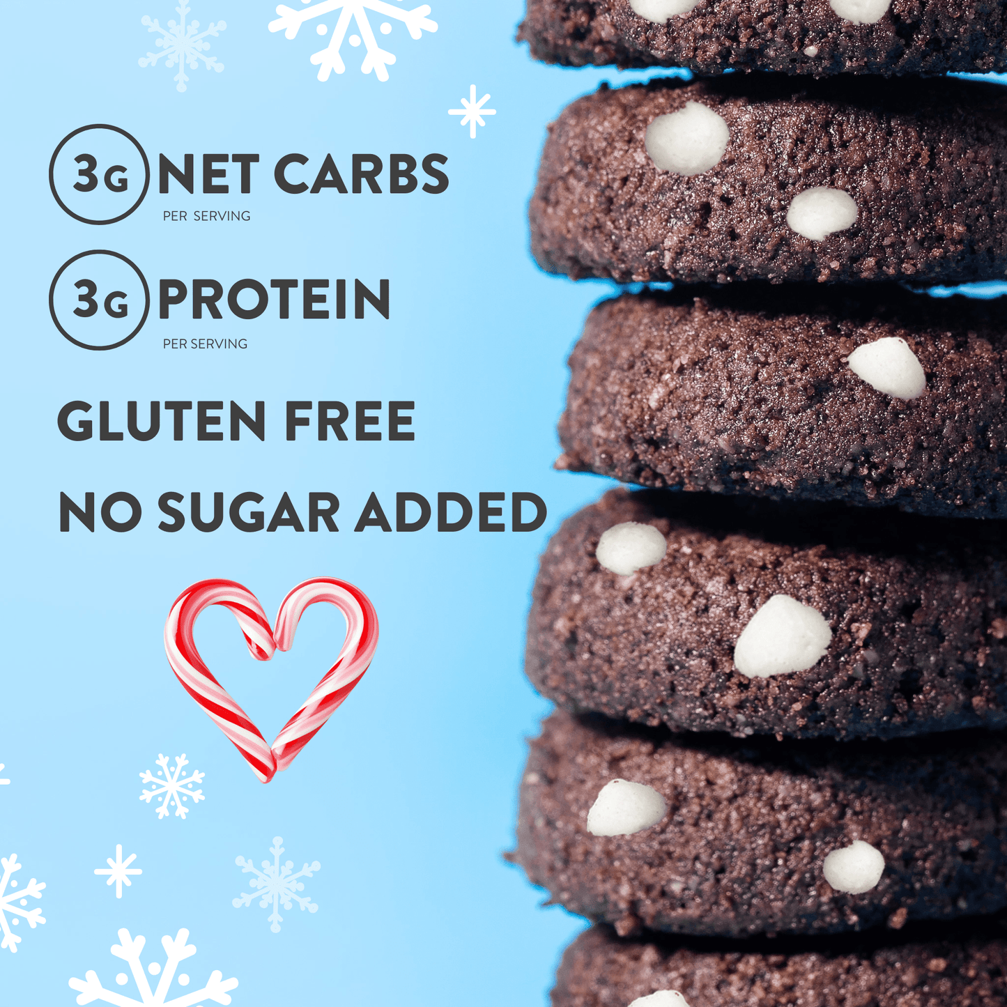 Mini Cookies: Peppermint Twist (3 Pack - 2 oz bags)