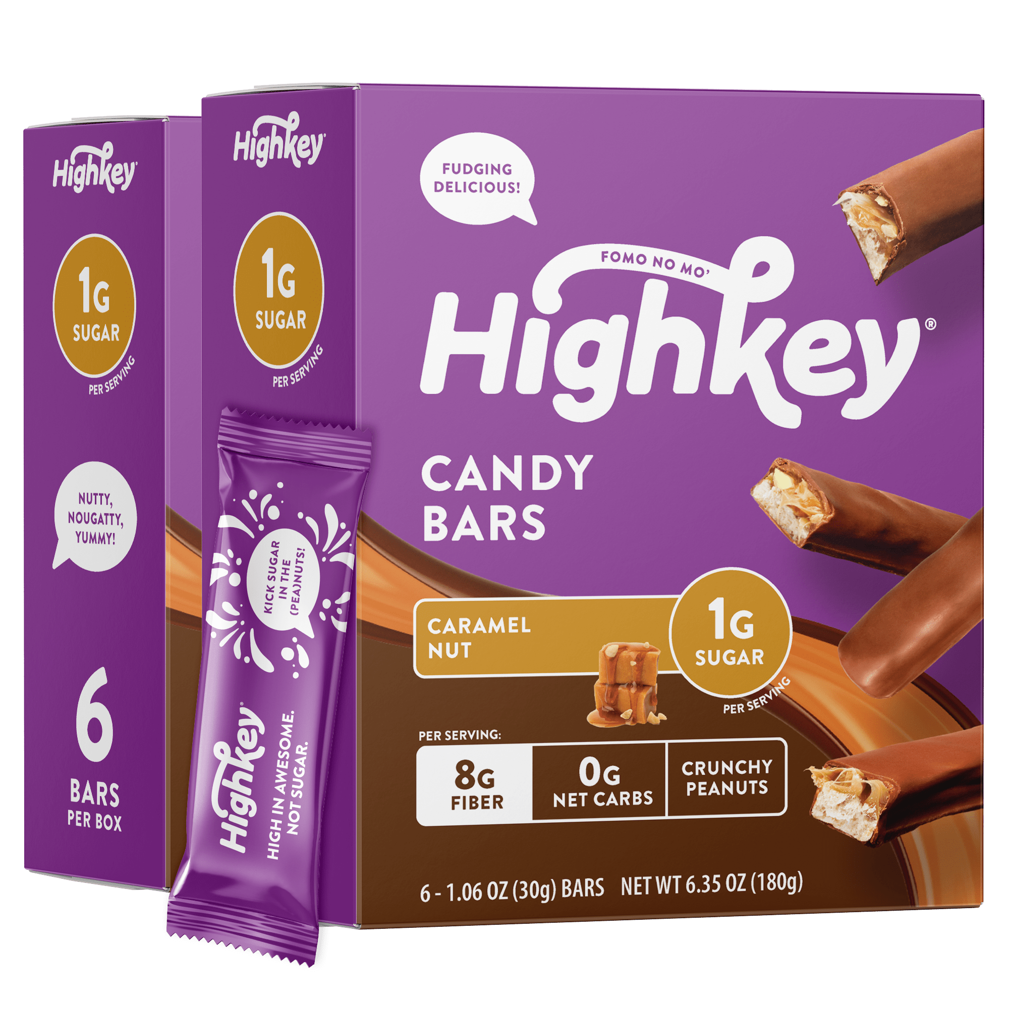 Candy Bars: Caramel Nut 12ct
