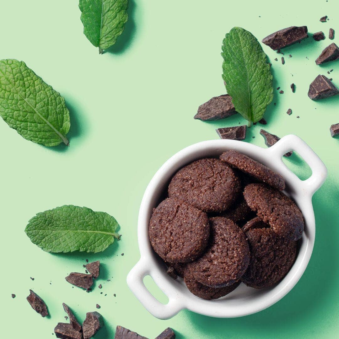 Mini Cookies: Chocolate Mint