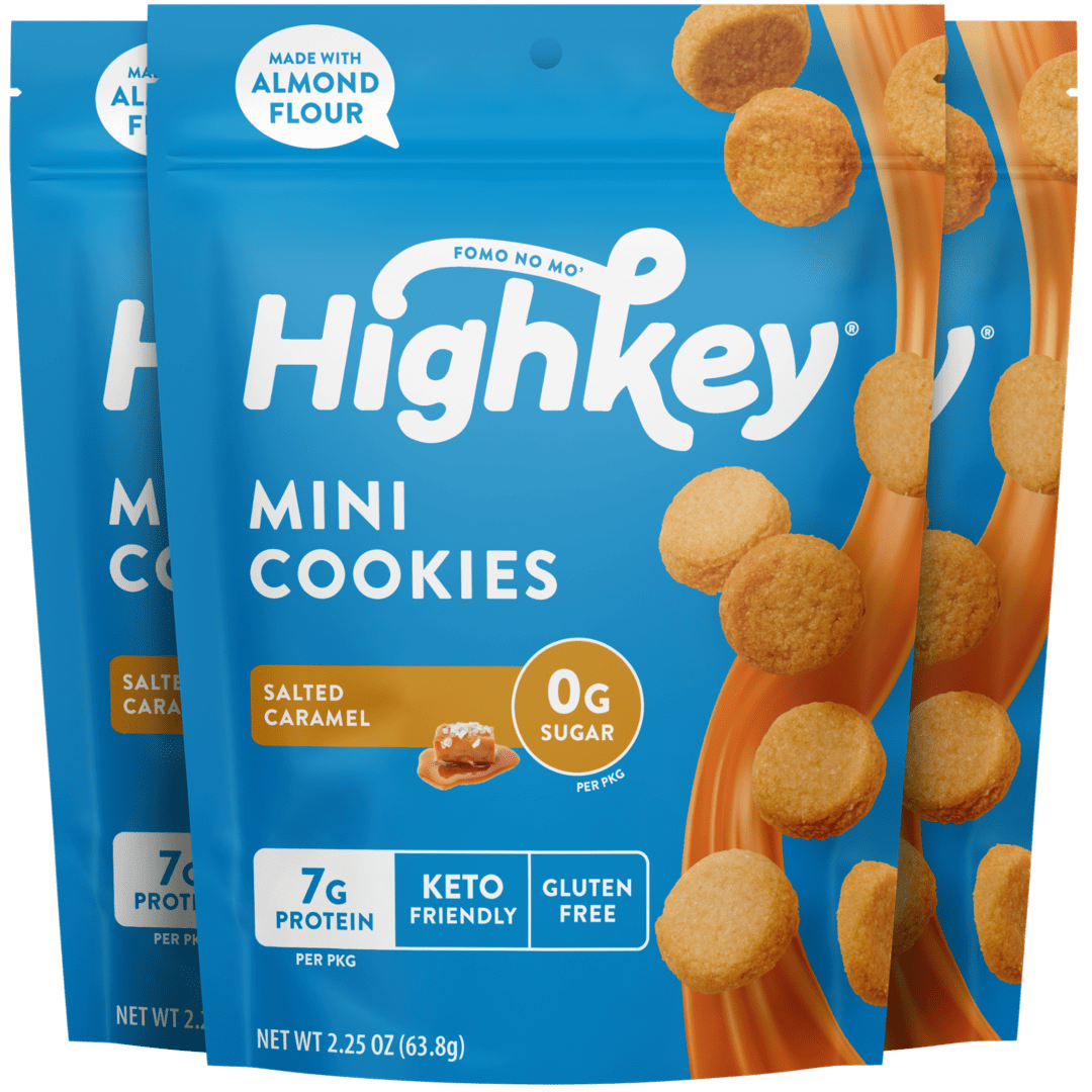 Mini Cookies: Salted Caramel